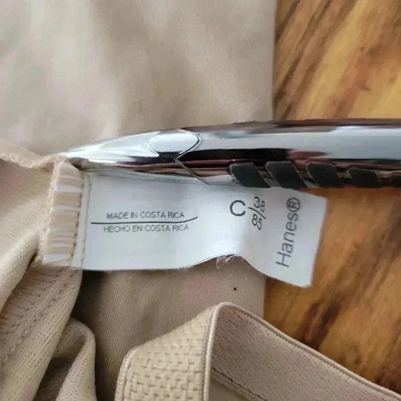 Hanes and Maidenform Flexible Undergarment Body Shapers 38C & XL Beige - Picture 3 of 7